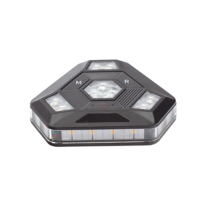 Luz Auxiliar Ultra Brillante Para Bicicletas Con Montaje Magnético Ambar