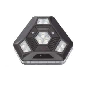 Luz Auxiliar Ultra Brillante Para Bicicletas Con Montaje Magnético Rojo/Azul