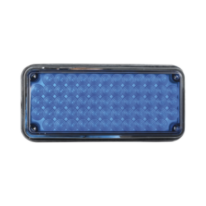 Luz de advertencia de 7x3", Color Azul, Ideal para ambulancias