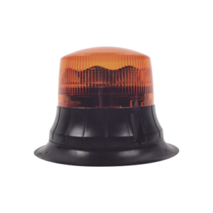 Burbuja LED giratoria de color ámbar, 9 LEDs, montaje magnético