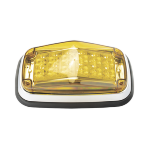 Luz de advertencia 8 X 4", Color Ámbar, IP67, SAE, Ideal para Ambulancias