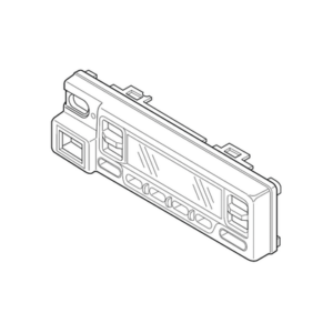 Reemplazo para la Tapa Frontal para Radios Móvil Kenwood Modelos TK-780H, 880H.