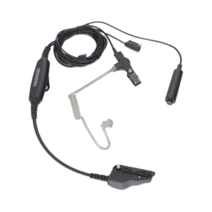 Micrófono con Audífono 3 Cables color negro (IS) P/ TK2140-3140/ TK280-380/ TK-480/ TK2180-3180/ NX200-300.