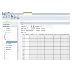Software de Programación para Radios Serie NX-5000