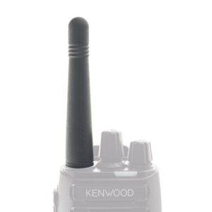 Antena recortada VHF (162-174 MHz) con conector SMA para radios Kenwood