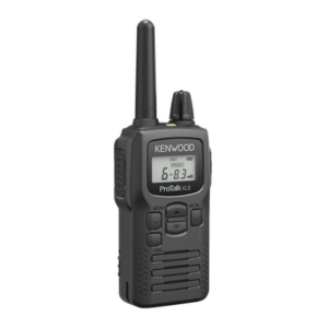 450-470 MHz, 2 W, 6 canales en BRS, 16 canales en modo profesional, Incluye antena, batería, cargador y clip