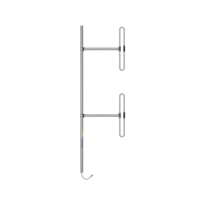 Antena SINCLAIR de 2 Dipolos, 138-174 MHz, 36 MHz (Ancho-Banda), 5 dB de Ganancia, 300 Watt, N Macho.