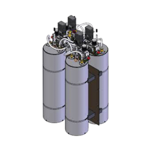 Combinador SINCLAIR, 4 Canales, 148-174 MHz, Cav. de 7", Montaje Rack 19", N Hembras, 125 Watt.