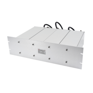 Preselector de 148-174 MHz, 4 Cavidades Cuadradas de 4" por Lado, 2 MHz de Ancho de Banda, Montaje de Rack, N Hembras.