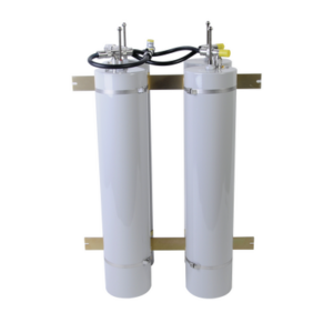 Duplexer Pasa Banda-Rechazo de Banda, 400-512 MHz, 4 Cavidades (5"Diá.) 1MHz, 350Watt, N Hembras.