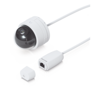 Cámara IP UniFi G5 Domo Ultra, de bajo perfil para interior, 2K (4MPX), ángulo amplio 102.4°, visión nocturna IR hasta 20 mts, detección de eventos, para pared o techo