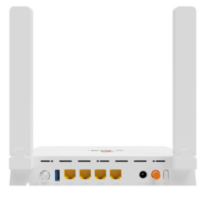 ONU Dual EPON/GPON con WIFI 6 + 1 puerto CATV + 1 puerto USB + 4 puertos Gigabit/ Puerto SC/APC, Hasta 3000 Mbps