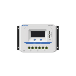 Controlador Solar de Carga PWM 12/24V 60 A, Salida USB, con Display