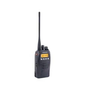 Radio analógico, 4 W, UHF 400-430 MHz, 128 canales, con pantalla