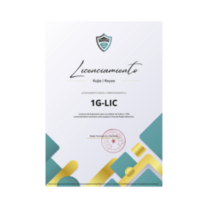 Licencia perpetua para expansion de rendimiento del firewall de 1Gbps para Firewall modelo RG-WALL 1600-Z5100-S