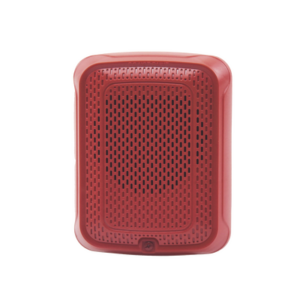 Bocina para Montaje en Pared, Color Rojo, Nuevo Diseño Moderno y Elegante y Menor Consumo de Corriente