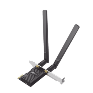 Adaptador PCIe inalámbrico doble banda AC 1200 Mbps / Antena de alta ganancia / Tecnología MU-MUMO 2X2 / Soporte de perfil bajo y Altura completa / Bluetooth 4.2