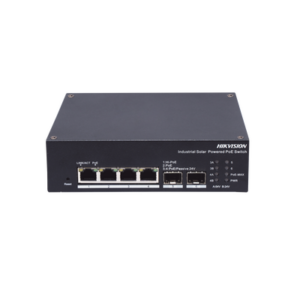 SWITCH INDUSTRIAL POE AF/AT/BT/ ADMINISTRABLE 4 PUERTOS DE 1 GBPS/ 2 PUERTOS SFP
